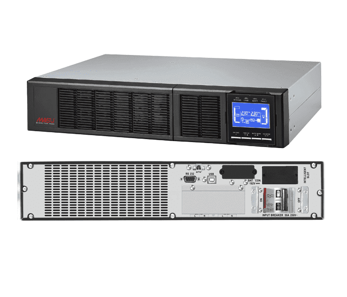 Bộ lưu điện Online Rack Masu MS - 6KRS LCD 6 Bo luu dien Masu MSR 6K