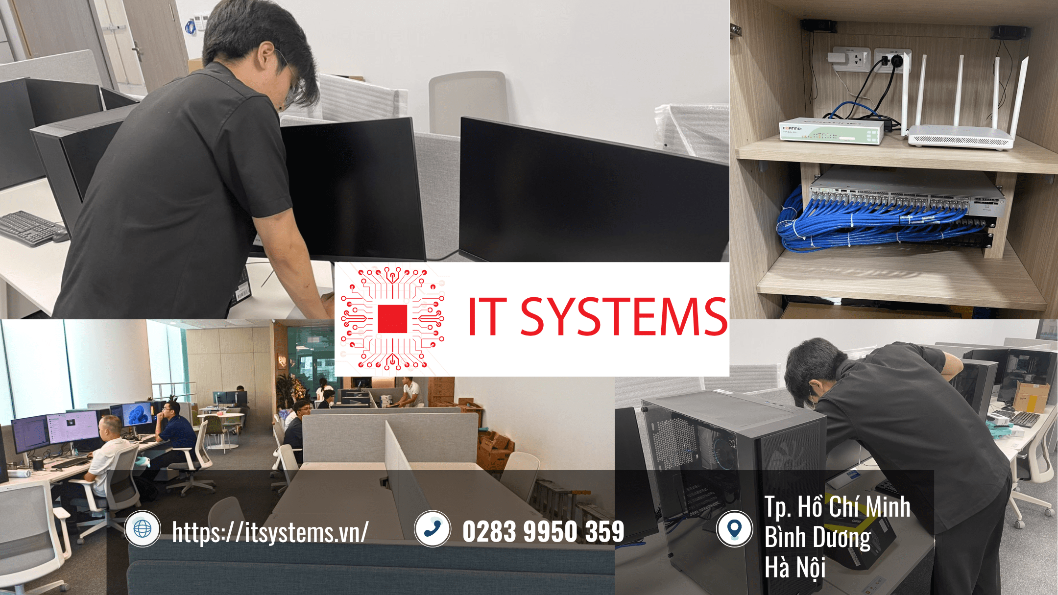 IT Systems Việt Nam triển khai lắp đặt thiết bị cho SMS-SME