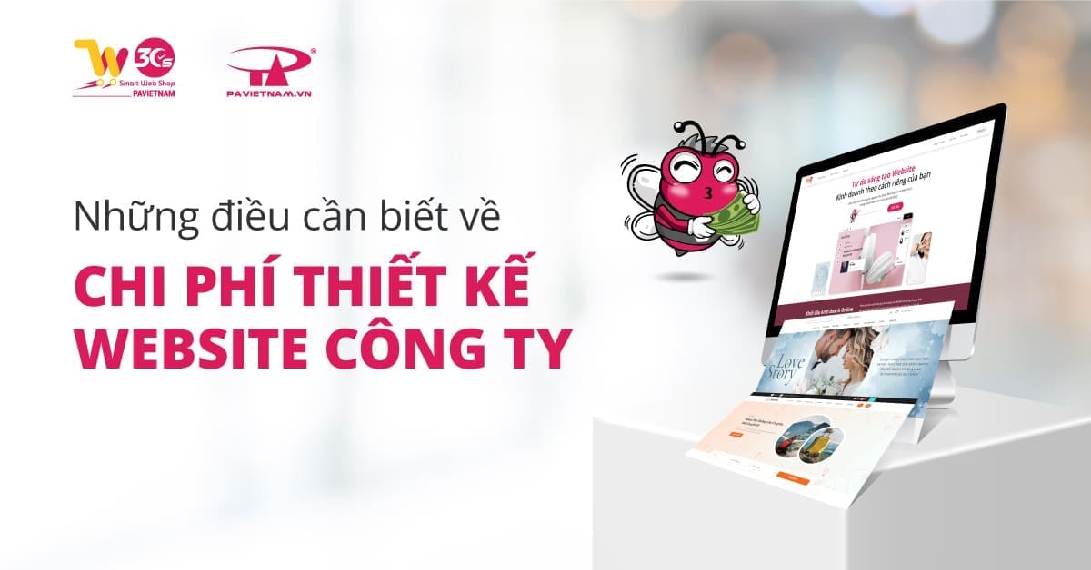 Chi phí dịch vụ thiết kế website hiện nay