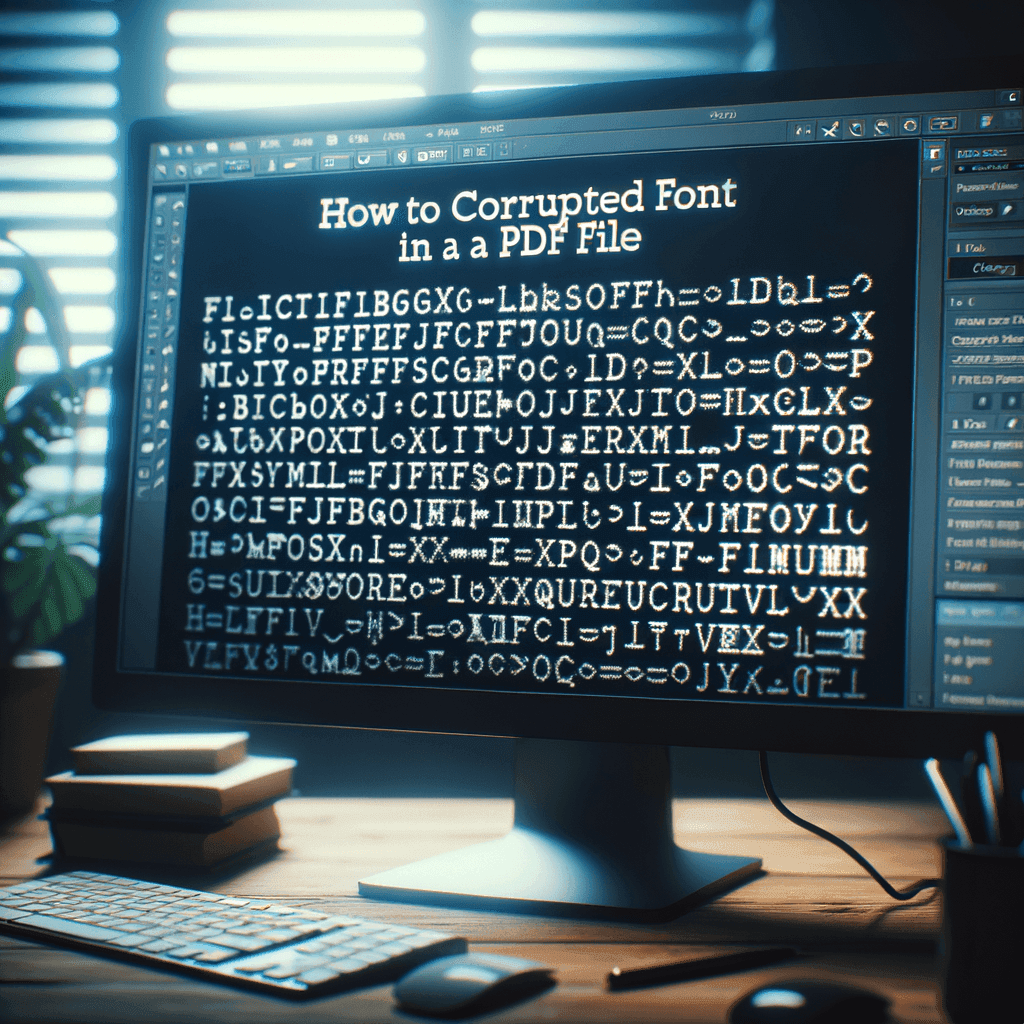 File PDF Bị Lỗi Font Chữ: Nguyên Nhân và Cách Khắc Phục Chi Tiết