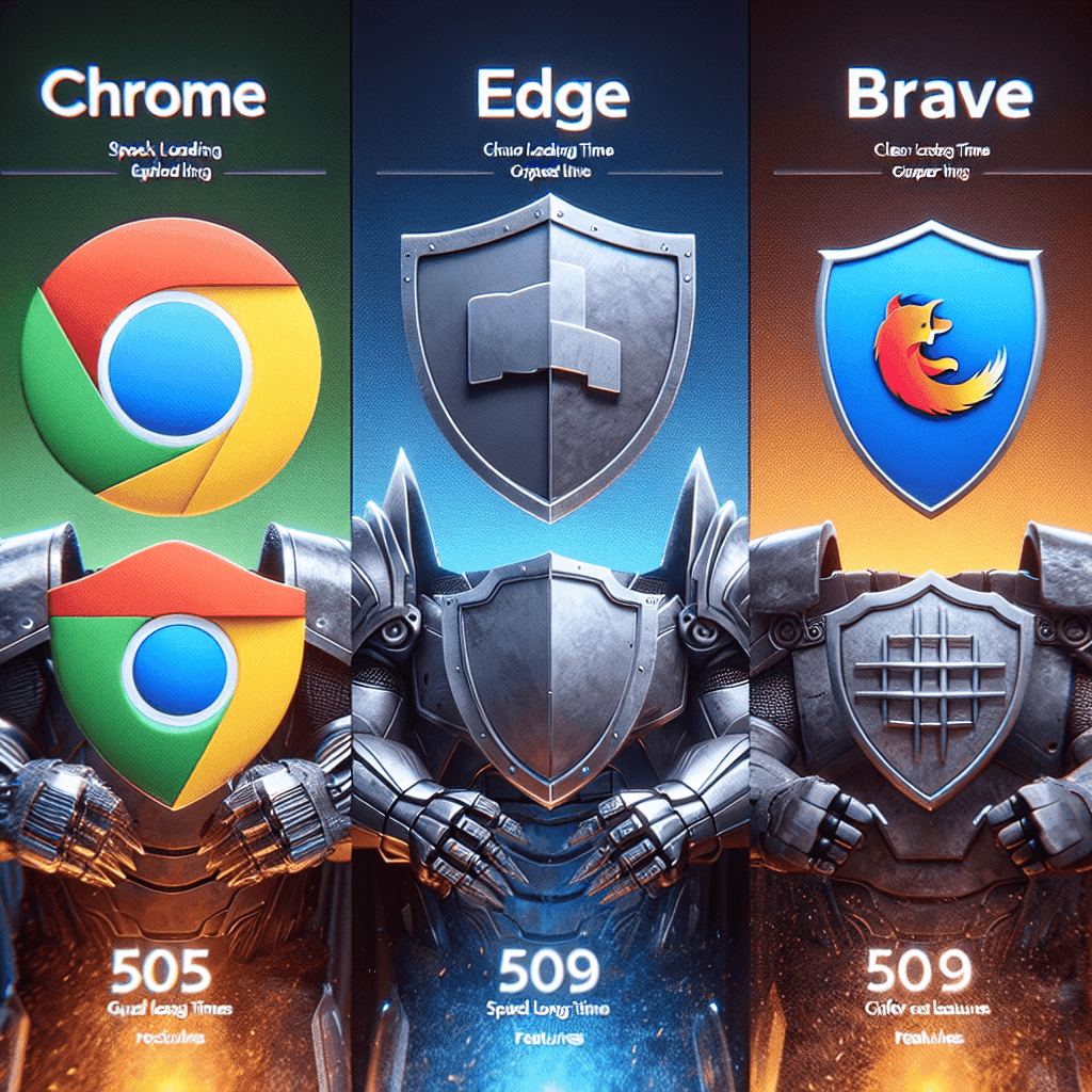 So sánh trình duyệt web: Chrome, Firefox, Edge, Brave - Nên chọn cái nào?