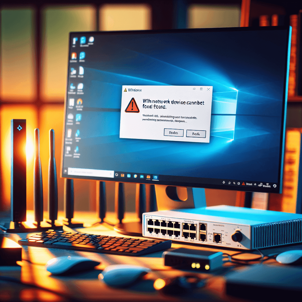 Lỗi Không Tìm Thấy Thiết Bị Mạng Trên Windows: Nguyên Nhân và Cách Khắc Phục Hiệu Quả
