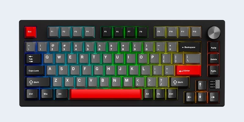 Bàn phím cơ không dây Dareu EK75 PRO AL RGB Hotswap CNC Aluminum (Dareu Sw)