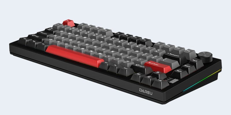 Bàn phím cơ không dây Dareu EK75 PRO AL RGB Hotswap CNC Aluminum (Dareu Sw)