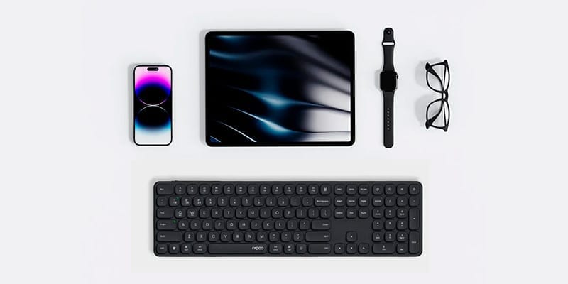 Combo Bàn Phím và Chuột không dây Rapoo 9560M Multi Mode