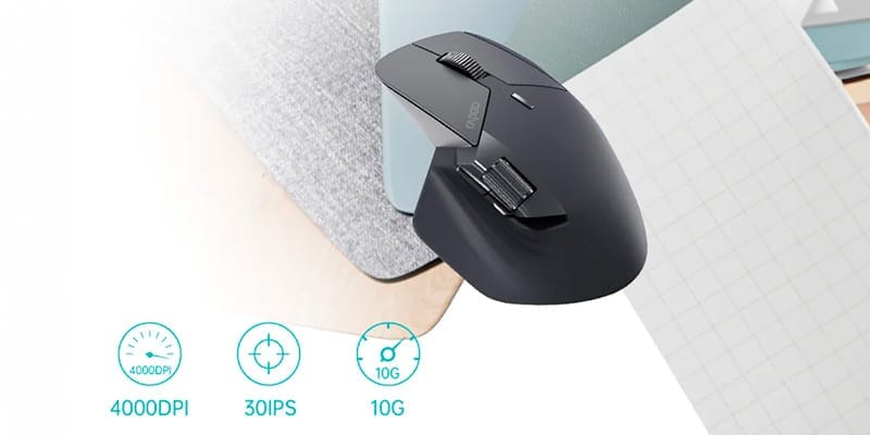 Combo Bàn Phím và Chuột không dây Rapoo 9560M Multi Mode