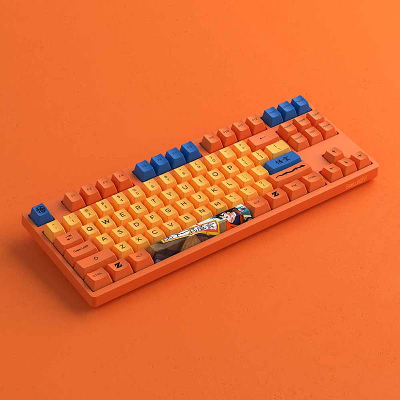Bàn phím cơ TKL không dây AKKO 3087 RF Dragon Ball Z – Goku (Akko Sw V3)