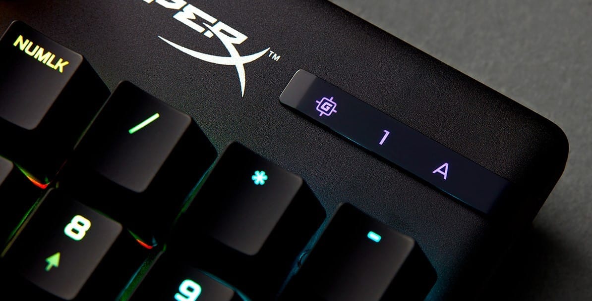 Bàn phím cơ HyperX Alloy Origins RGB HyperX Red/HyperX Aqua/HyperX Blue