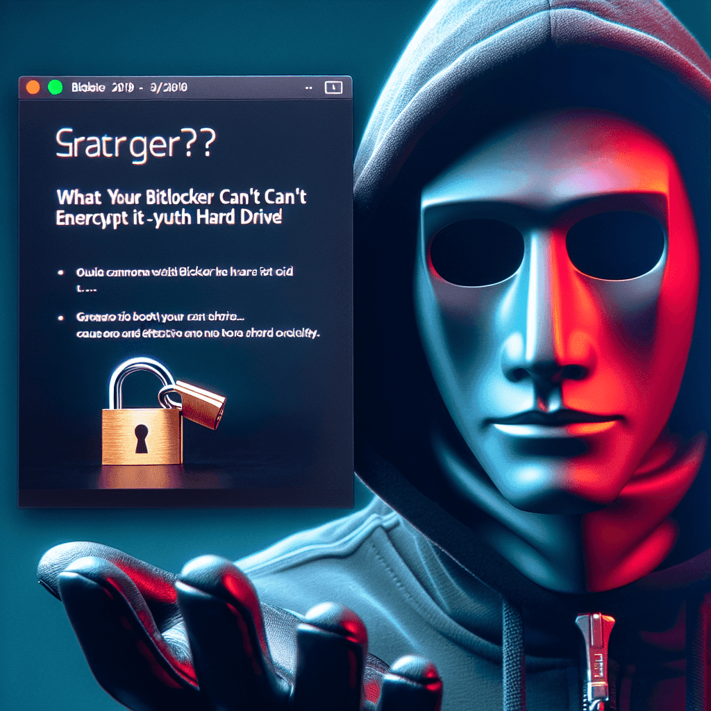 BitLocker Không Mã Hóa Được Ổ Đĩa: Nguyên Nhân và Cách Khắc Phục Hiệu Quả