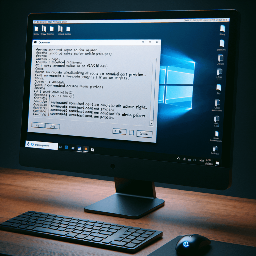 Không thể chạy lệnh trong Command Prompt với quyền Admin: Nguyên nhân và cách khắc phục