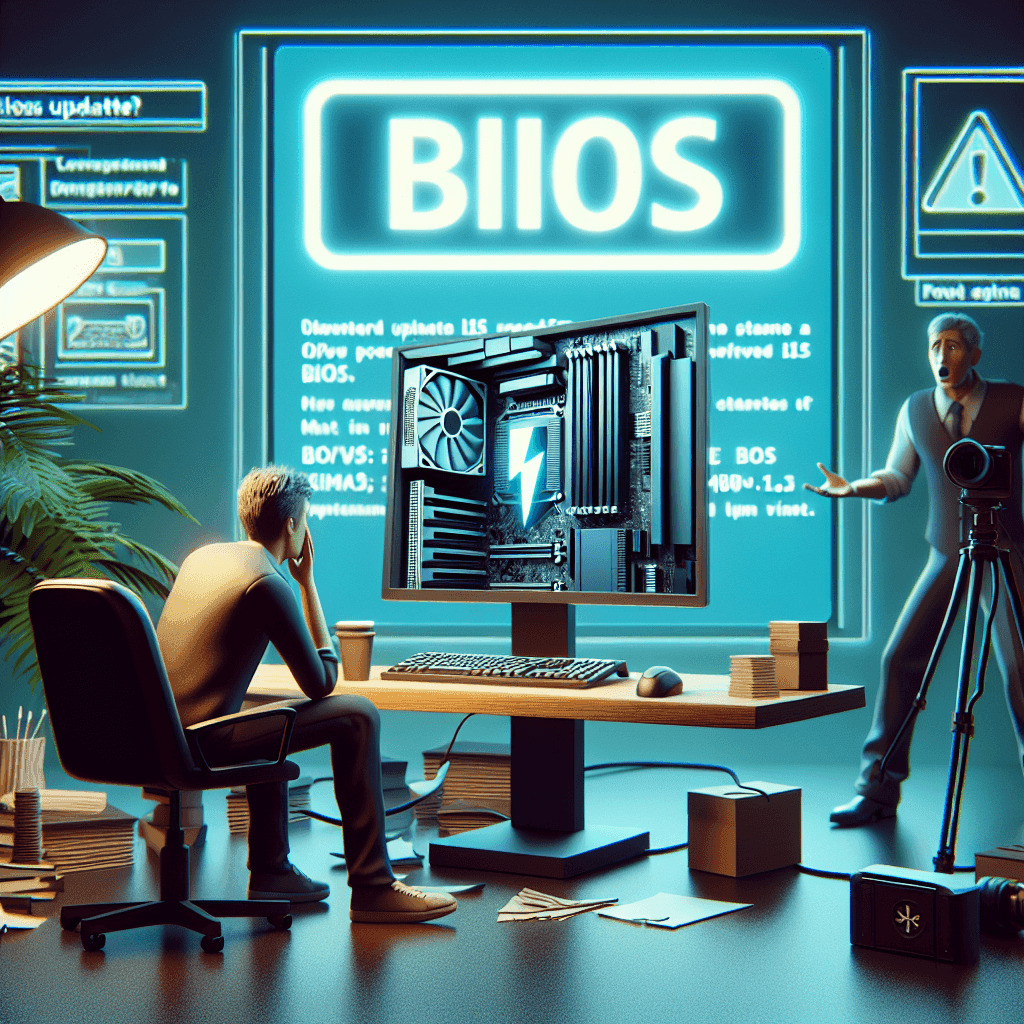 Cập Nhật BIOS: Nguyên Nhân và Cách Khắc Phục Khi Không Thể Cập Nhật Lên Phiên Bản Mới