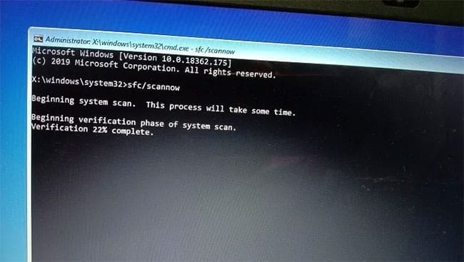 Sử dụng lệnh SFC scannow để sửa lỗi file hệ thống Windows 10 23 Sử dụng lệnh SFC scannow để sửa lỗi file hệ thống Windows 10