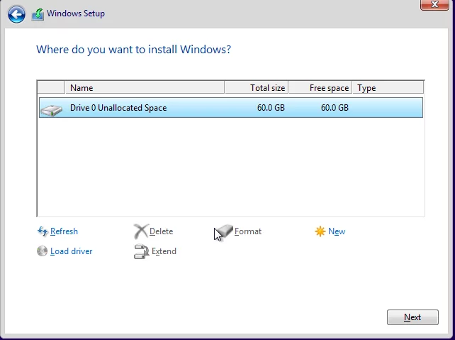 Sửa lỗi “The selected disk has an MBR partition table” khi cài Windows trong 5 giây