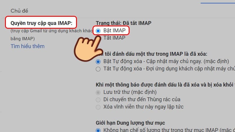 Cách thêm tài khoản Gmail vào Outlook trong 1 phút 7 Cách thêm tài khoản Gmail vào Outlook trong 1 phút