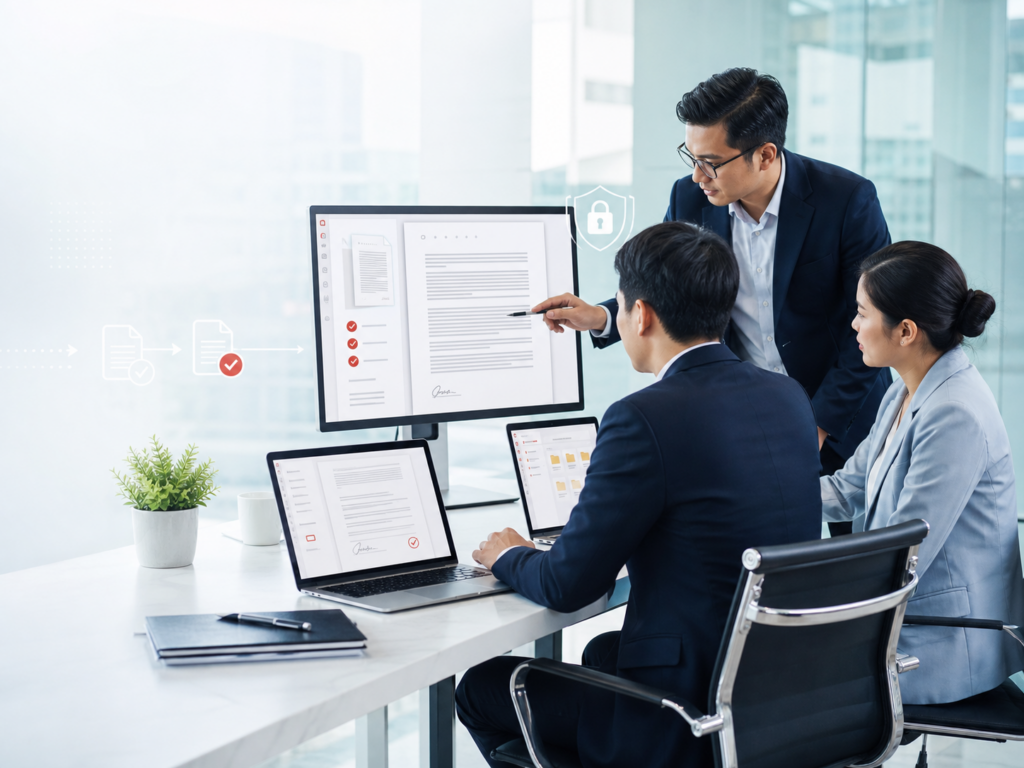 Adobe Acrobat document workflow for business