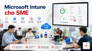 Hình đại diện Microsoft Intune cho SME có logo IT Systems