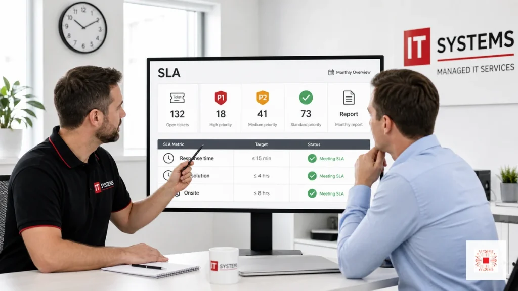 Featured image for SLA in managed IT services