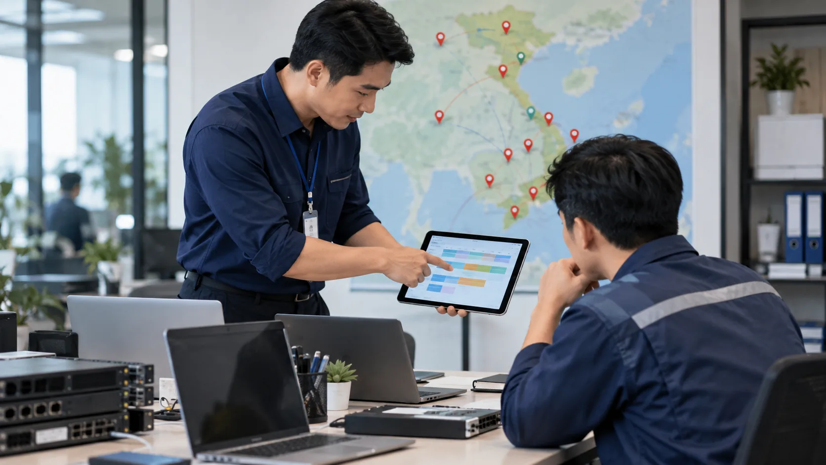 Lập kế hoạch bảo trì máy tính cho doanh nghiệp nhiều chi nhánh
