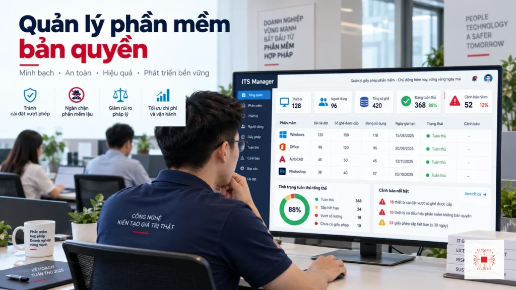 Hình đại diện giải pháp quản lý phần mềm bản quyền cho doanh nghiệp