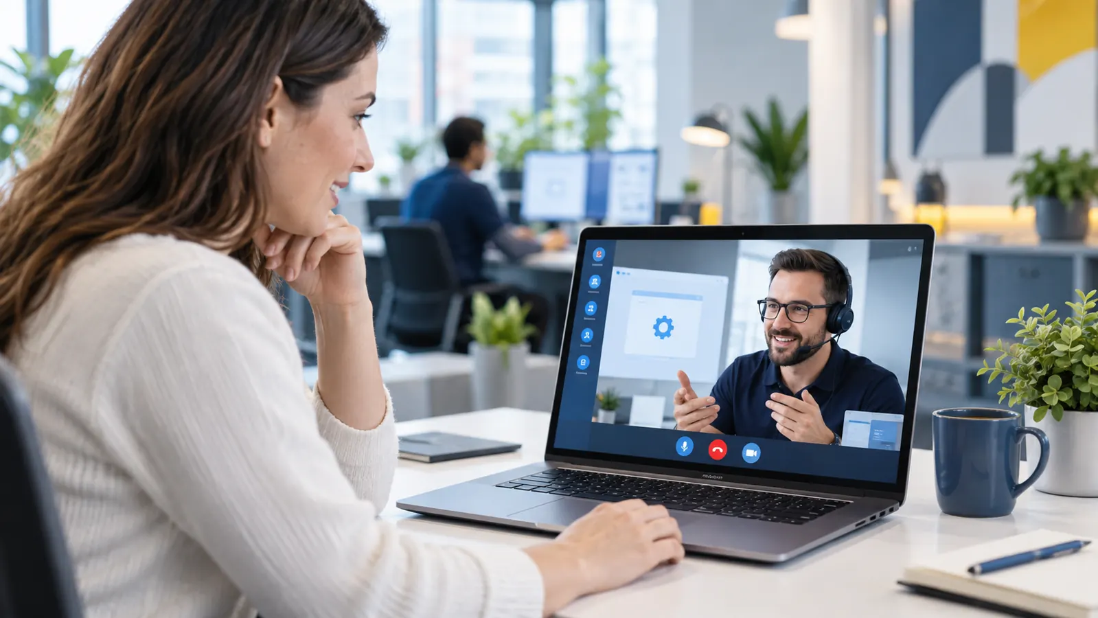 Remote IT support and helpdesk service for business users