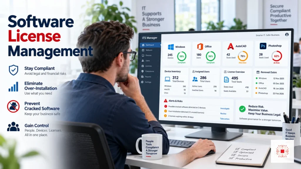 Featured image for business software license management