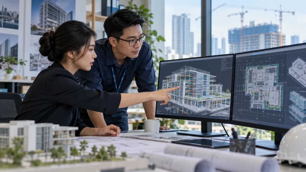 IT cho công ty kiến trúc, xây dựng: CAD/BIM, file dự án và vận hành IT