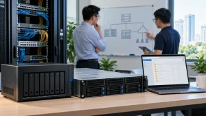Nhóm IT đánh giá NAS, file server và kho tài liệu cloud cho doanh nghiệp